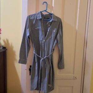 Blue stripe Ralph Lauren dress